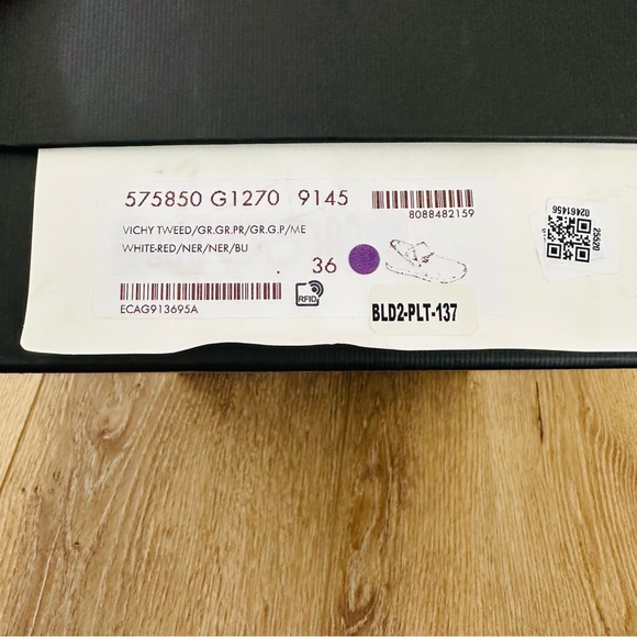 Gucci Vichy tweed horsebit wool loafer - Picture 9 of 9